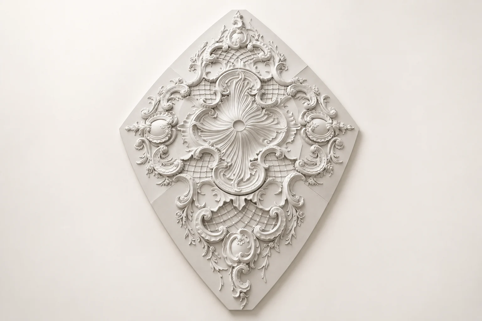 Rococo Shell Ceiling Design