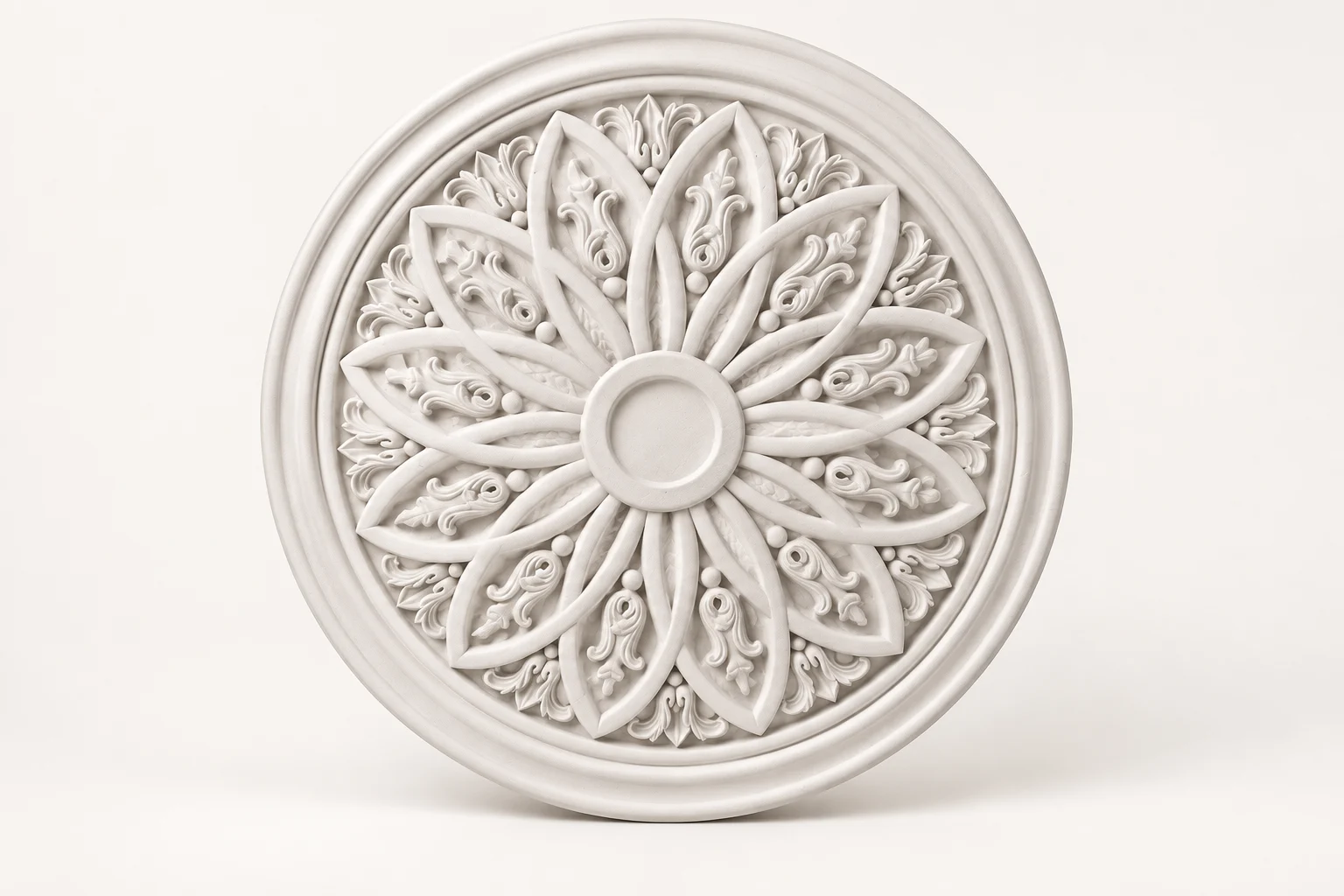 Arabesque Petal Ceiling Medallion