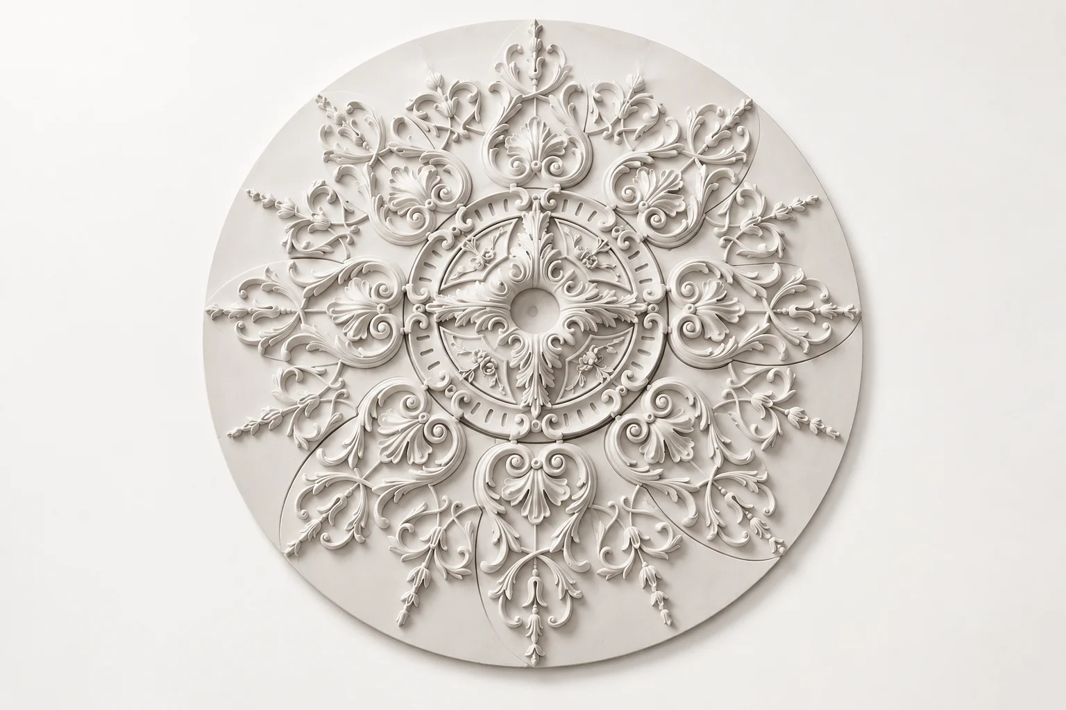 Acanthus Palmette Ceiling Medallion