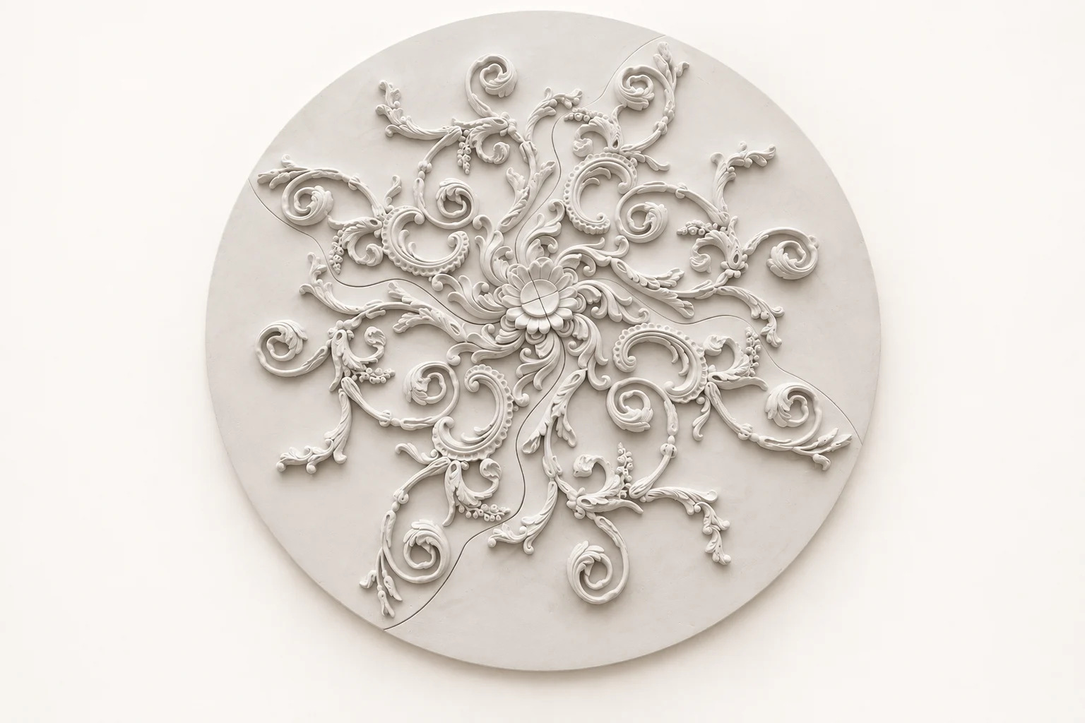 Foliate Rosette Ceiling Medallion