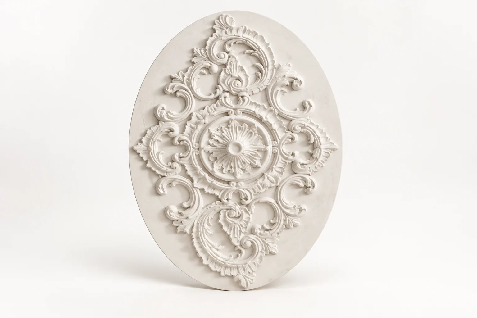 Baroque Oval Ceiling Medallion