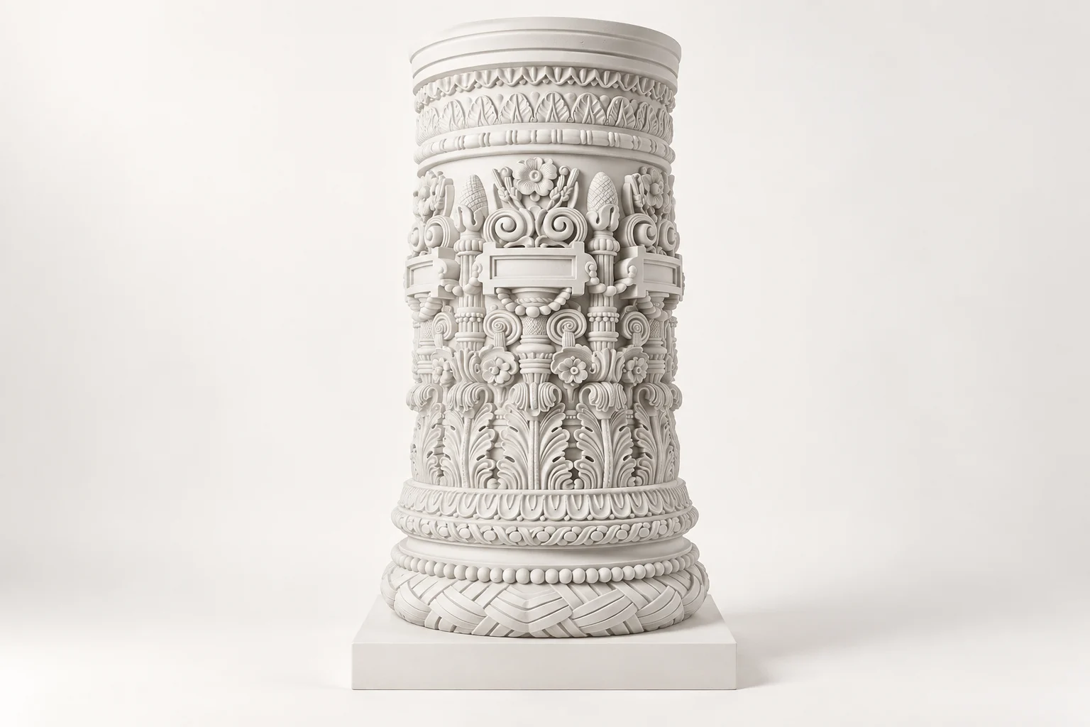 Acanthus Scroll Column