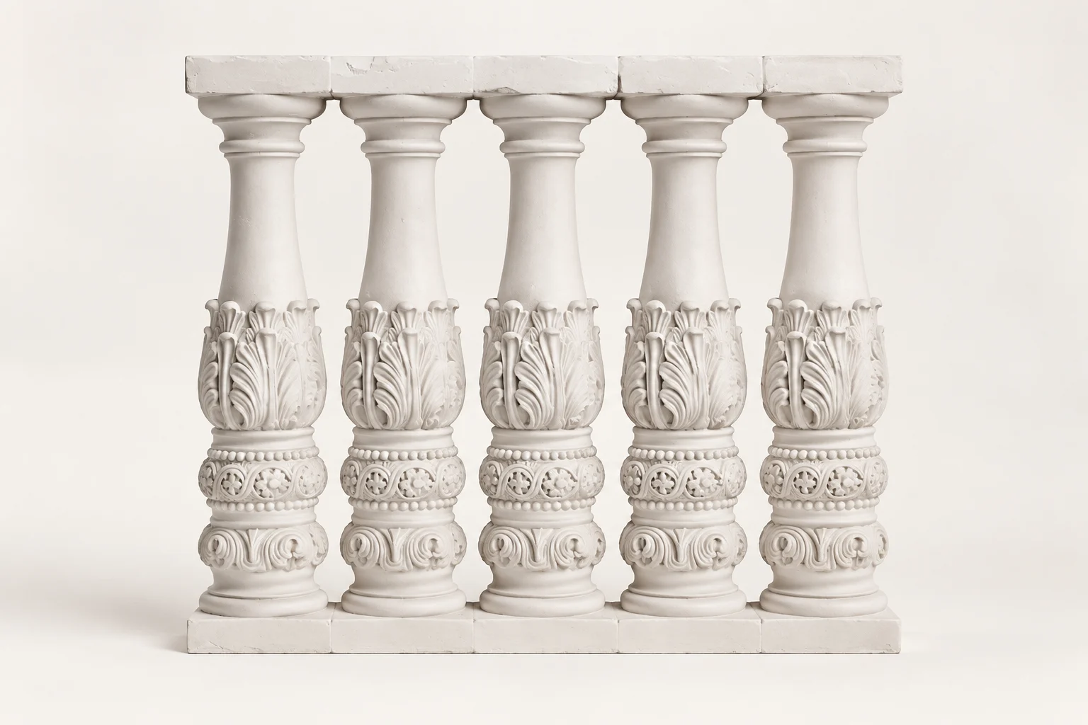 Acanthus Scroll Columns