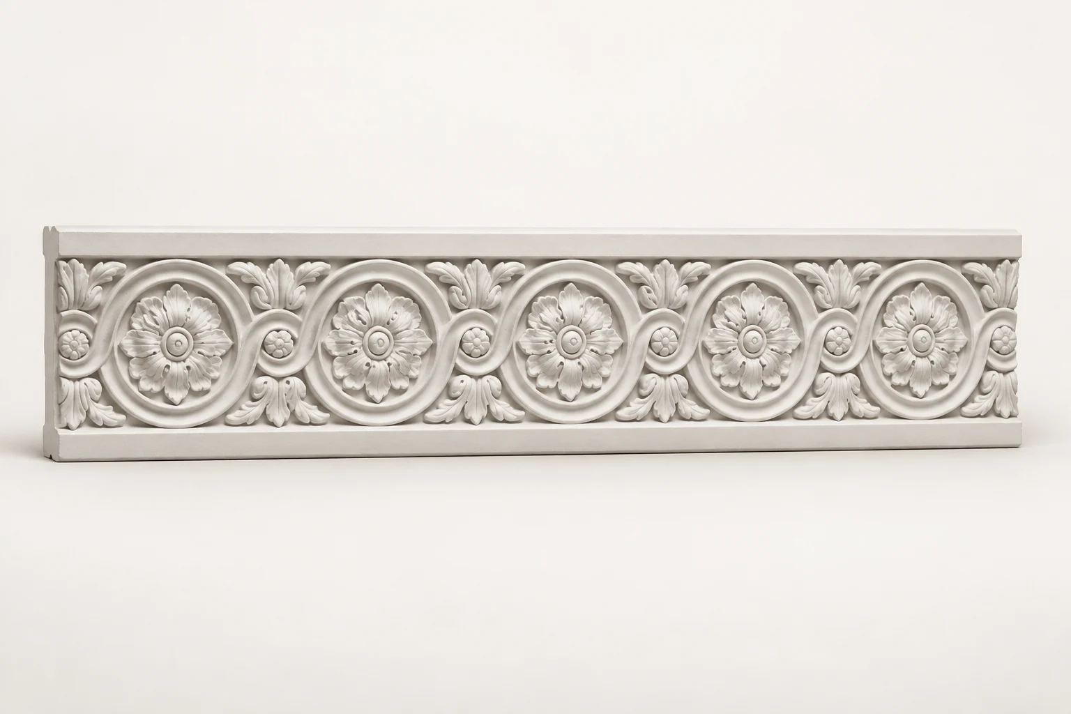 Guilloche Rosette Crown Moulding