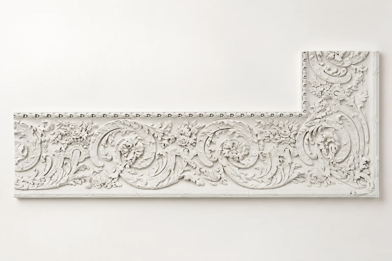 Baroque Crown Moulding Cornice