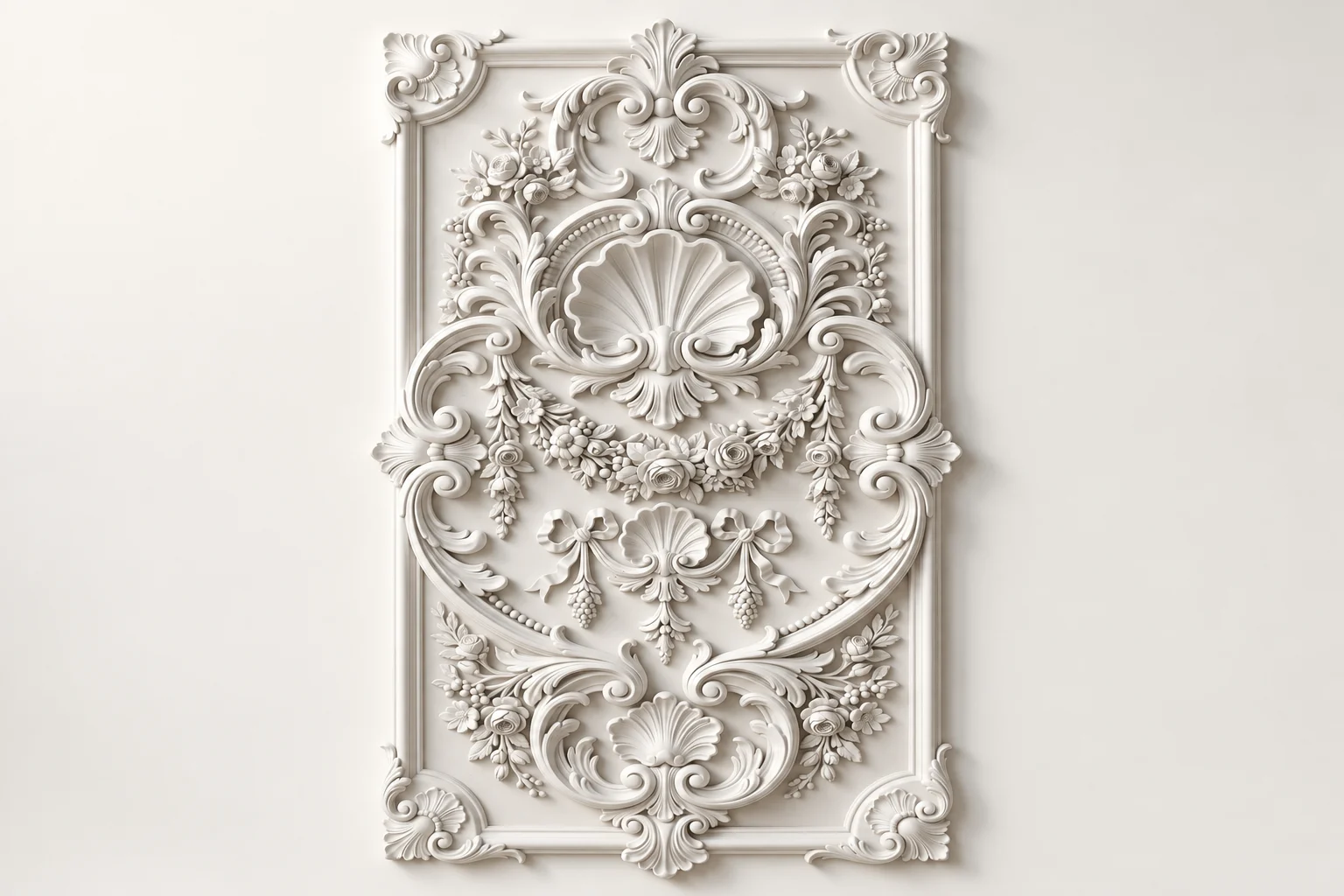 Shell and Acanthus Running Frieze