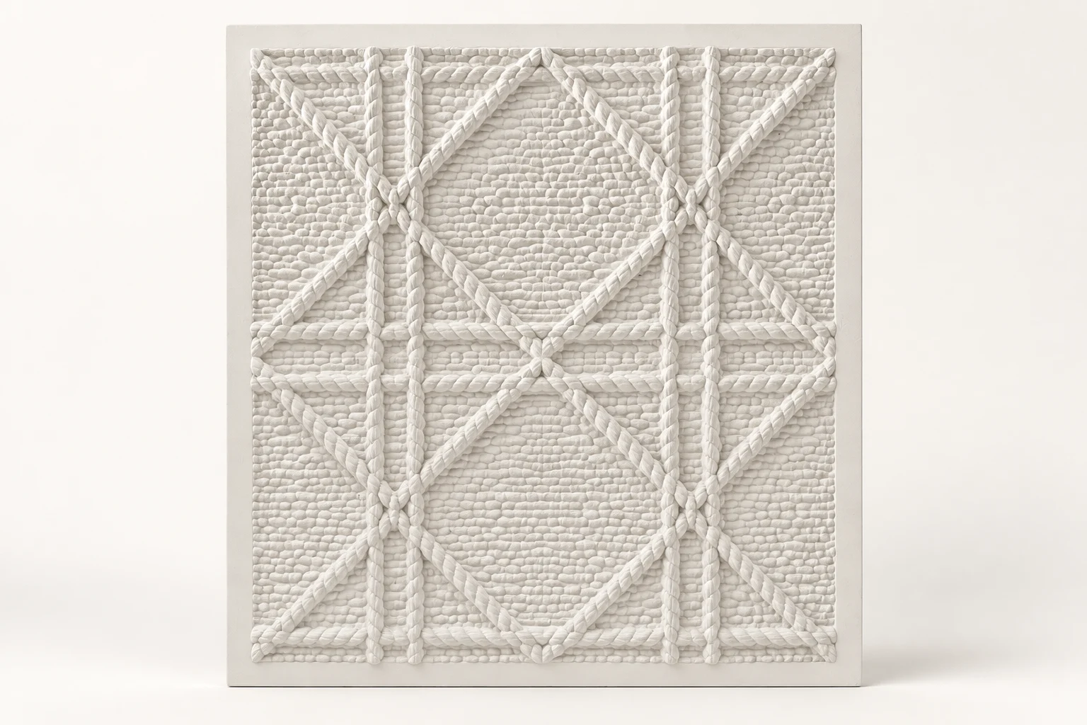 Woven Lattice Wall Relief