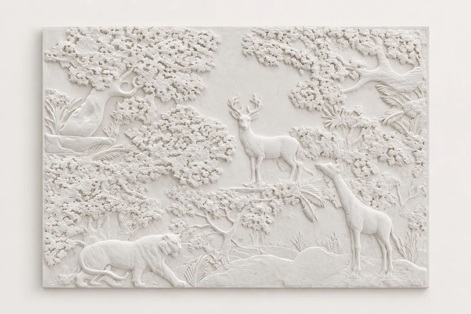 Woodland Wildlife Wall Relief