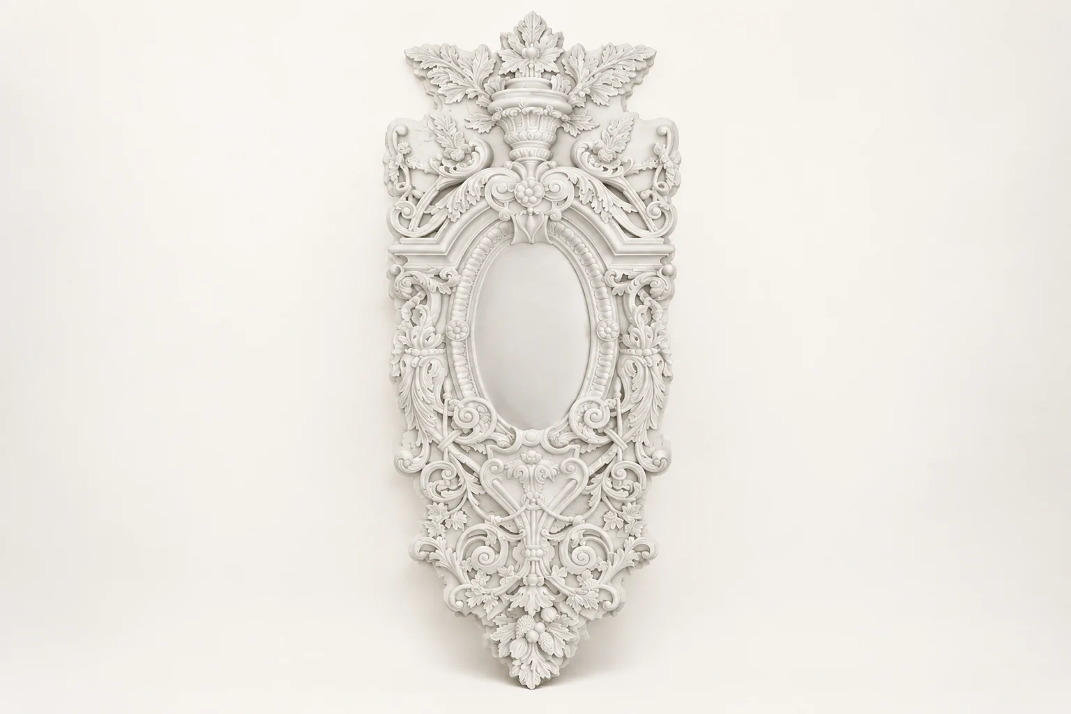 Baroque Oval Wall Relief